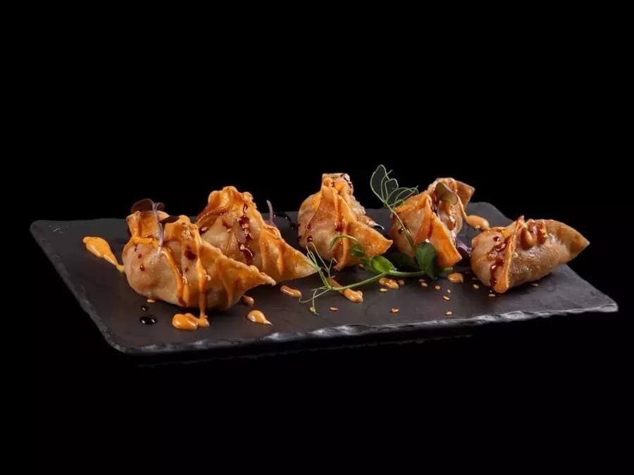 Տապակած գյոձա սաղմոնով